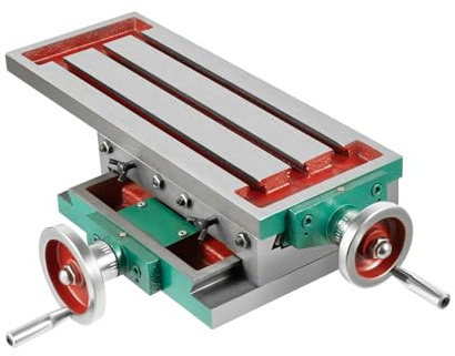 Perceuse d'établi en croix - Fraise multifonctionnelle - Étau professionnel en métal - Pour toutes les tables de perçage, perceuses et fraiseuses
