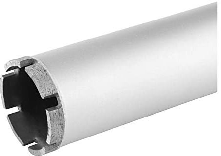 MSW Corona Diamantata MSW-DCD-400/63 (Acciaio con rivestimento diamantato, Diametro Ø 63, Lunghezza 400 mm, 90 HRC, Connessione filettata 1 1/4)