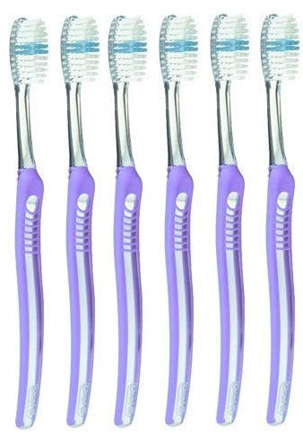 Oral-B Indicator Toothbrush Flat Trim, 35 Soft - Pack of 6
