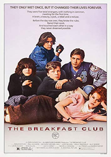 SIGNS247 The Breakfast Club Movie Film A3 Poster Print Picture 280GSM Satin Photo Paper