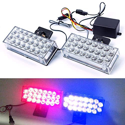 2 Pz Auto Camion Luce di Emergenza Lampeggiante 22 LED Auto Styling per Vigili del Fuoco Ambulanza Polizia Luce Strobo Avvertimento 12V