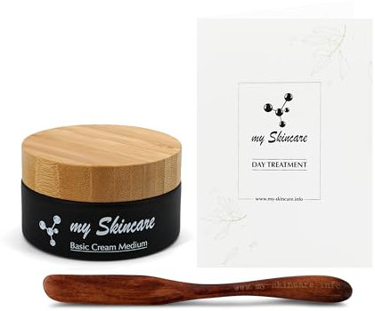 my Skincare Gesichtspflege für normale Haut und Mischhaut - Pflege Set zum Selbermischen - sensitive Care - Sensitive Creme mit natürlichem UV-Schutz, 50ml