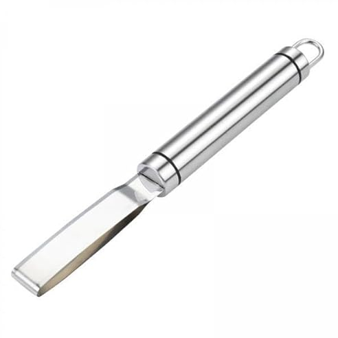 F Fityle Hochwertiger Mango Entkerner mit ergonomischem Griff, Silber, 2 STK