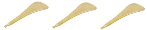 Healeved 3stücke Horn Massage Stick Für Augenpflege Natürlicher Hornpunkt Stick Faltenreduktion Und Gesichtsmassage Vielseitig Einsetzbar Für Leicht Und Tragbar Design
