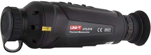 Imagerie thermique UNI-T UTx313 UTx318 UTx325 Monoculaire lunette de chasse télescope à main Vision nocturne Vue thermique infrarouge extérieure Résolution infrarouge 384 * 288(UTx318)