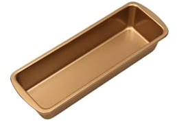 i enjoy + Non-Stick 2lb Loaf Tin,Rectangular Bread pan,Robust Carbon Steel Tray 27.4×9.3×5cm for Loaves,Cakes and Bakes
