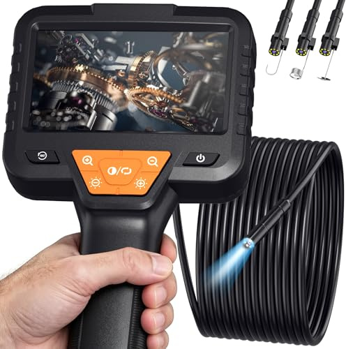 10m Endoscopio Camara de Inspeccion, Cámara Endoscópica al Agua (IP67)