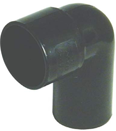 32mm (36mm) Black Solvent Waste Pipe Conversion Bend - Bag of 2