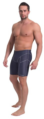 Sesto Senso Jammer Bañador para Hombre Bóxers Shark Surf Vela Deportes Acuáticos XL
