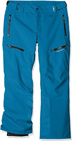 CMP Herren Skihose Wattierte PFC Free 15000, Zaffiro, 58, 3W04767
