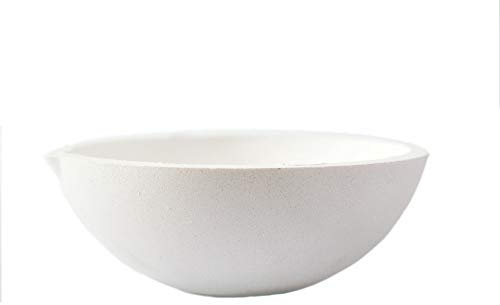 LLF Bol en Céramique pour Creuset en Four de Fusion, de Fonte, d'Affinage Or Argent (5000g)