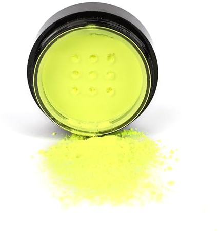 Stargazer Neon Yellow Eye Dust Vegan And Paraben Free Formula That Glows Under UV Light