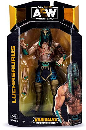 AEW Luchasaurus Unrivaled Jazwares Series 5 Figure