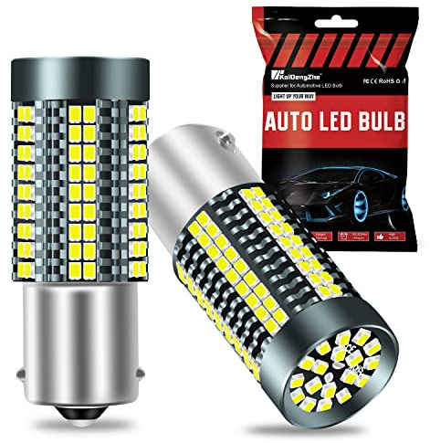 BA15S 1156 LED pour Feu de Recul, 2022 Mise à Niveau 3020-126SMD CANBUS Sans Erreur Blanc 3200LM 25W pour 7506 1141 P21W Ampoule LED de Rechange pour Feux de Stationnement de Frein Arrière et DRL-2PCS