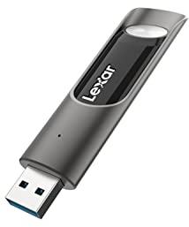 Lexar JumpDrive P30 USB 3.2 Gen 1 Flash Drive 256GB, USB stick for USB3.0/2.0, Up To 450MB/s Read, Memory Stick for PC, Laptop, External Storage Data, Photo, Video (LJDP030256G-RNQNG)