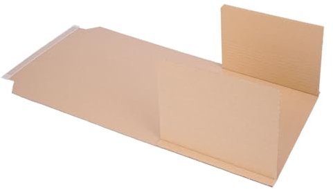Bokförpackning 100 stycken självhäftande för A1, 900 x 600 x 10–90 mm, universell skötförpackning Kartong Låda