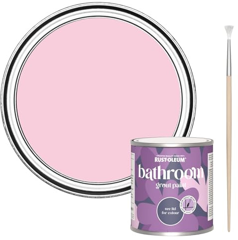 Rust-Oleum Mould-Resistant Pink Bathroom Grout Paint -MY HUSBAND SAID NO 250ml
