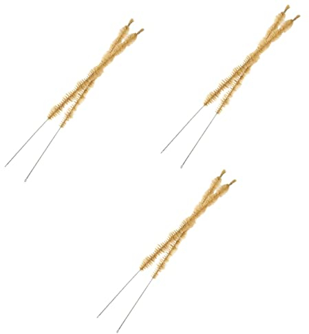 minkissy Juego De 3 Cepillos De Limpieza De Laboratorio para Tubos De Condensador para Herramientas De Limpieza De Laboratorio Hogar Y Oficina (2 Unidades)