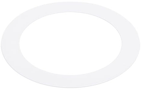 PATIKIL 6.3 ID 8.58 OD Tonto Anillos para Empotrada Luz Blanca Tonto Metal Adorno Anillo Iluminación Accesorio para Techo Pared Empotrado Lata Focos