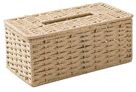NSTVVEE Taschentuchbox-Halter, Taschentuchbox-Abdeckung, Halter, Hülle, Halter, Box, Serviettenhalter, Organizer, Ständer für Wohnzimmer, Küche, Schlafzimmer, Büro, Taschentuchbox-Abdeckun
