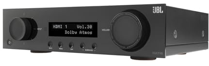 JBL MA710 7.2 Channel (110 Watt x 7) 8K AV Receiver (Black)