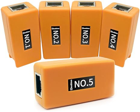 Henkion Testeur de câble réseau pour testeur de caméra de vidéosurveillance, kit à distance, test de câble réseau n° 255, accessoire de câble, testeur de câble, détection de câble réseau RJ45 pour