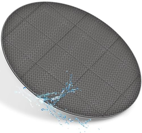 tillvex® Whirlpool Unterlage rund 196cm | Poolunterlage schützt & isoliert | Bodenmatte Matte Schutz für Outdoor Whirlpools | Thermo Isolierung Bodenschutzmatte Pool Untergrund | Bodenschutz Bodenplatte