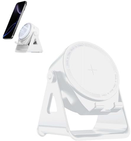 Haut-parleur Bluetooth avec support de téléphone, station de charge sans fil multifonctionnelle, son surround HD, support de téléphone portable pour la maison et le bureau