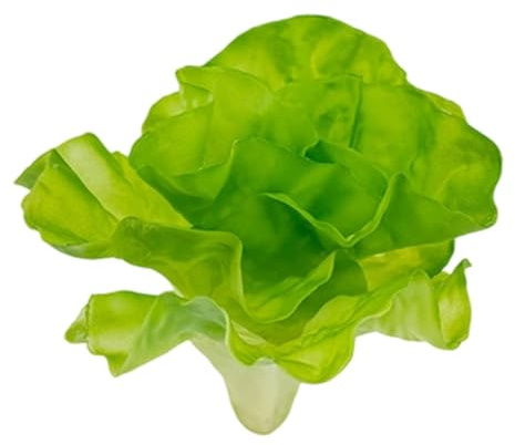 perfk Verdura artificiale, modello di verdura finta, decorazione per cucina, simulazione di, finta per sfondo, vacanze, soggiorno, Lattuga Piccola