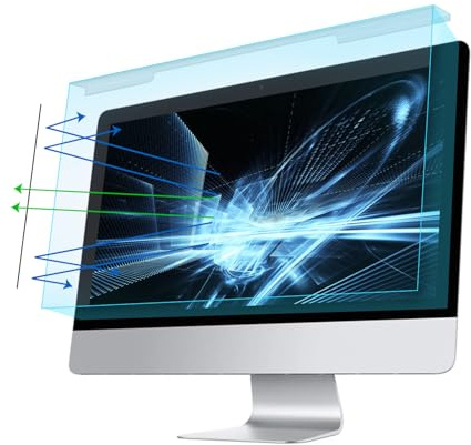 MOSISO 30-32 inch Computer Blue Light Blocking Screen Protector, Anti-UV | Eye Protection Filter Film Panel for Diagonal 30,31,31.5,32 inch 16:9 Widescreen Desktop PC LED Monitor(71.8x42 cm/L x W)