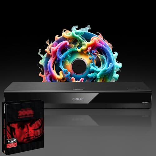 MULTIREGION Blu-ray Player Compatible with Panasonic DP-UB820 MultiRegion for DVD Blu-ray Region B - DVD Regions 1-8 - Bundle Including 2OO1 A Sp. Od. 4K UHD Disc