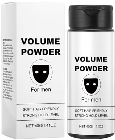 Hårpuder – 40 g, stylingpuder, volymgivande oljekontrollpulver, bestående | hårvolymförstärkare, volymvårdprodukter för affärsresor, möten