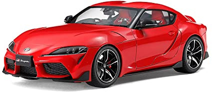TAMIYA 24351-000 300024351 1:24 Toyota GR Supra, originalgetreue Nachbildung, Modellbau, Plastik Bausatz, Basteln, Hobby, Kleben, Plastikbausatz, Zusammenbauen, unlackiert, Mittel