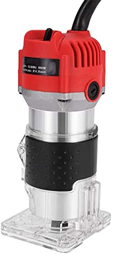800W Elektrische Holz Hand Trimmer Laminator DIY Carving Maschine Holzbearbeitung Werkzeug Werkzeug, 1/4 Elektrische Hand Trimmer, Holz Trimmer TDD