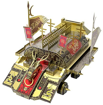 Microworld 3D Metall Puzzle Puzzle Jigsaw, Empire Transporter 3D Metal Model Kits, DIY -Metall -Puzzle, Kunsthandwerksgeschenkspielzeug für Teenager Erwachsene