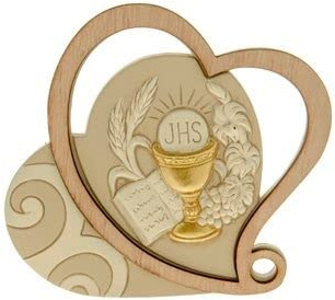 PuntoCasaStore Sentimental Icona in Resina Calice Prima Comunione 8 CM BOMBONIERA
