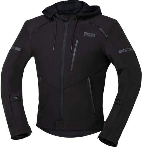 IXS Classic SO Moto 2.0 Textiljacke Motorradjacke Herren schwarz Wasserdicht