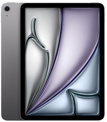 Apple 2024 iPad Air (11-Zoll, Wi-Fi + Cellular, 256GB) - Space Grau (Generalüberholt)