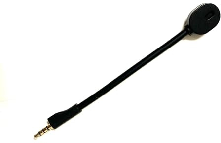 EXMUMCMR Replacement Game Mic for Steelseries Arctis 1 Headphones Detachable Microphone Boom for Steelseries Arctis 1 PS4 Pro PS5 Xbox One X Computer PC Gaming Headsets 3.5mm Jack Noise Cancelling