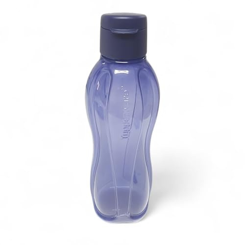 Tupperware to Go Eco Easy Gourde à rabat 750 ml - Convient pour les boissons gazeuses - Différentes couleurs disponibles (bleu-violet)