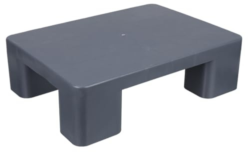 SEWACC Palet de Plástico Resistente para Almacenamiento en Interiores y Exteriores, Estructura Optimizada y Soporte para Objetos Pesados, Adecuado para Supermercados y Almacenes