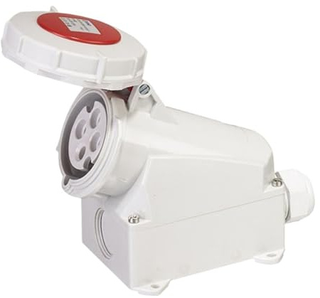 VDOQTLJT Container-Netzstecker IP67 Industrielle Kühlcontainer-Steckdose 32A 4P 3H(SP-2644 4P 32A)