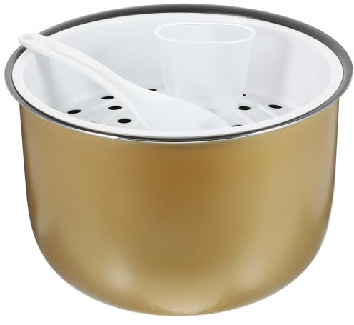 MOTHNUR Olla Interior para Olla Arrocera Eléctrica de Reemplazo Aluminio Antiadherente para Cocina Doméstica con Alta Conducción Térmica Compatible Arroz Estándar
