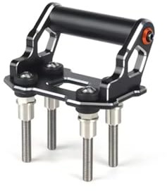 Sovxbgw Navigationshalterung Navigationshalterung Motorrad-Navigationssystem Für TMAX560 2022–2025 Handyhalterung Mit GPS-Funktion(A)