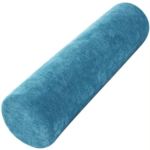 Hoowarm Almohada de Soporte Lumbar y Cervical - 12x40/15x50cm Cojín Cilíndrico para Cama Sofá Cojín de Cuello Larga con Funda Lavable - Apoyo para Lumbar/Cuello/Espalda/Cabeza(A3,20x50cm/8x19in)