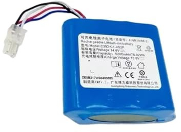 Batteria Intelligente Ad Alta Capacità Da 5200 MAh For Spazzatrice | Compatibile Con Narwal YJCC001/YJCC002/YJCC003/YJCC005/YJCC010/J1/J2/T10 Gli Aspirapolvere Robot