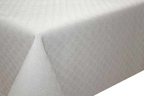 Mr.Hule | Mantel Muletón 260x140 cm Impermeable, no traspasan líquidos, Protege la Mesa contra Manchas, Golpes y rayaduras - Manteles Muletónes Gruesos Antimanchas Antideslizante