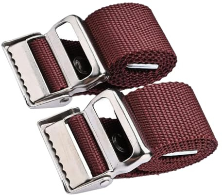 JOINPAYA 2 Stück Verstellbare Stelzen Beinriemen aus Nylon und Aluminiumlegierung für Trockenbau Stelzen Robuste Stelzenbefestigung für Verputz Maler und Verkabelungsarbeiten