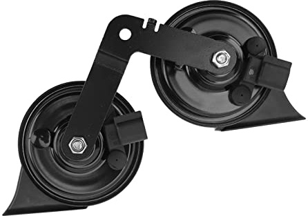 Sonew 【Titolo】Corno a Chiocciola Doppio Tono con Staffa Tono Alto Basso 1109660 00 B Sostituzione per MODELLO 3 2017‑2022, ABS + Lega