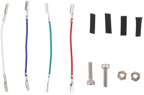 Cable Fonográfico de Repuesto para Tocadiscos, 1 Set
